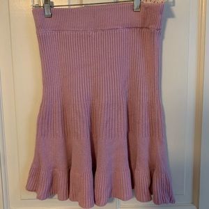 Free people knit skirt